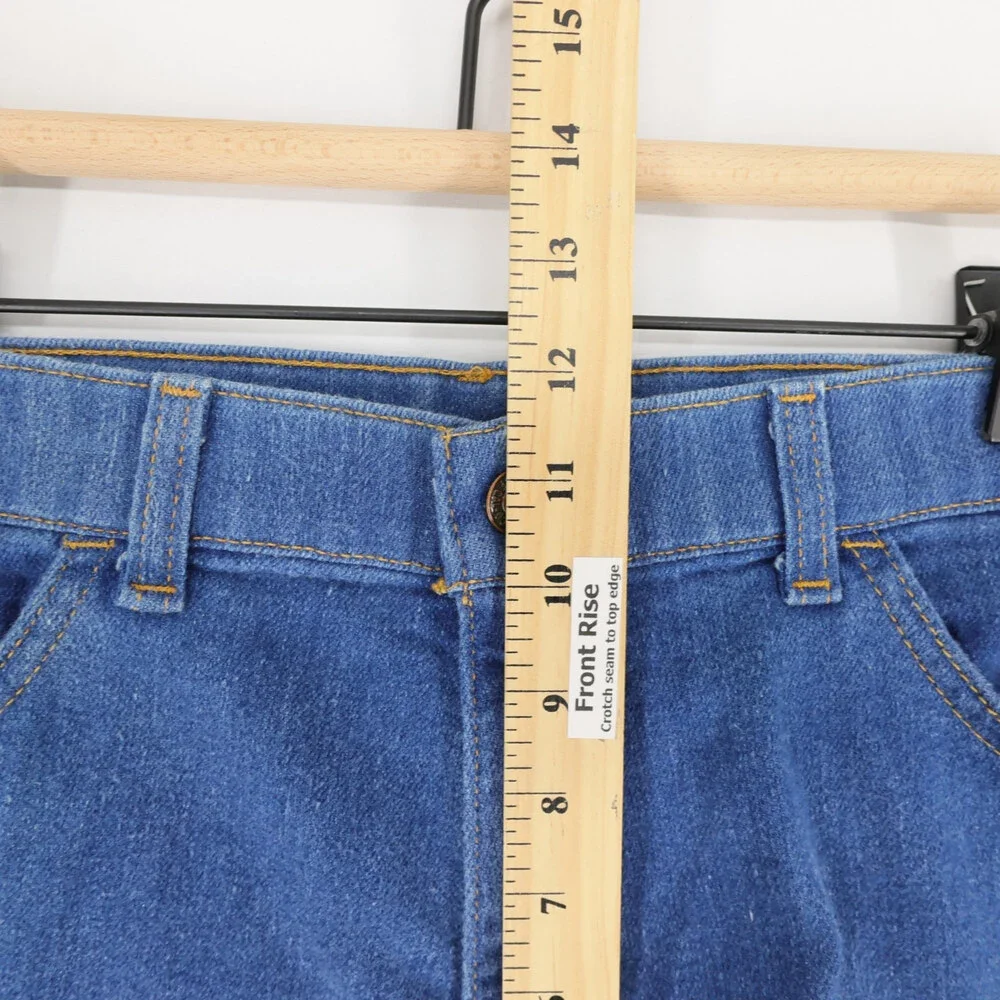 Vintage Levis Action Jeans Mens 36x31 Blue Stretch Straight Leg Made in USA